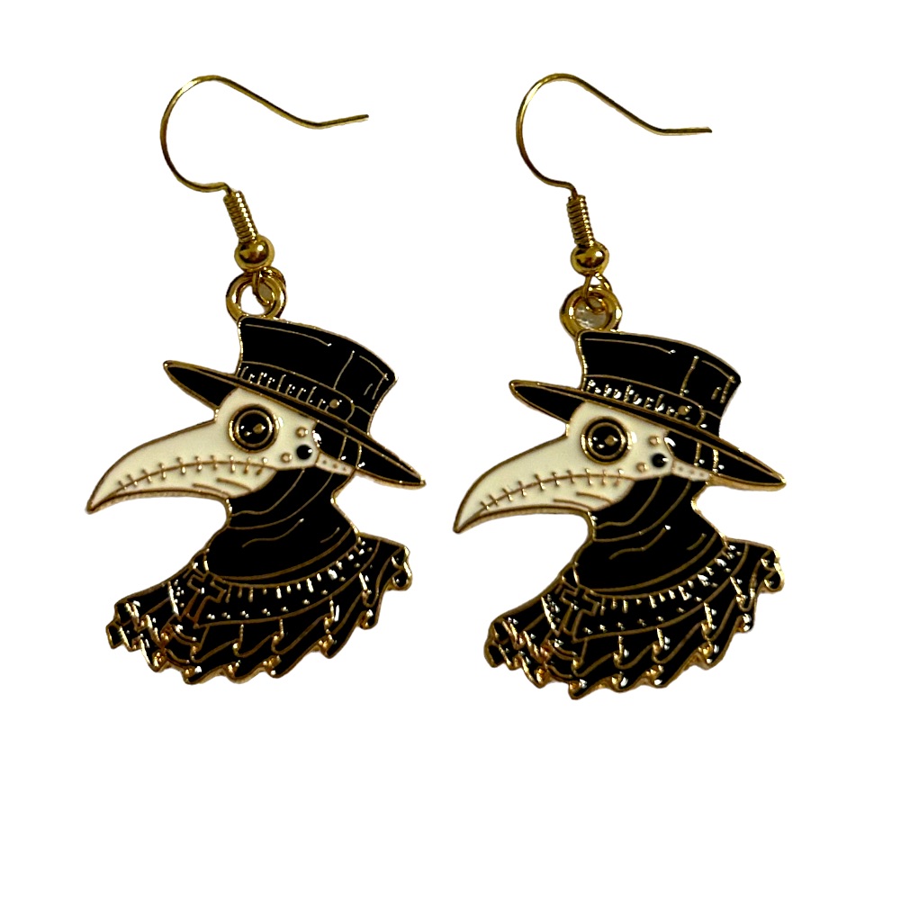 Plague Doctor Earrings